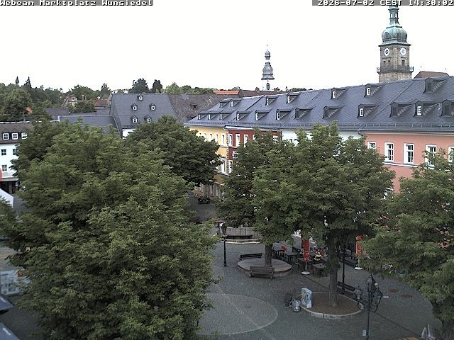 Archiv Foto Webcam Wunsiedel Marktplatz