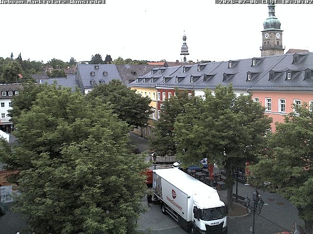 Archiv Foto Webcam Wunsiedel Marktplatz