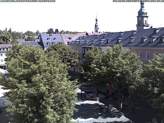 Archiv Foto Webcam Wunsiedel Marktplatz