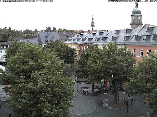 Archiv Foto Webcam Wunsiedel Marktplatz