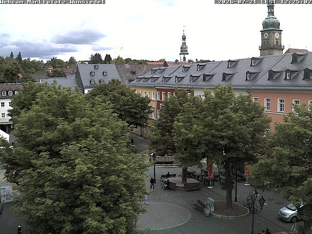 Archiv Foto Webcam Wunsiedel Marktplatz