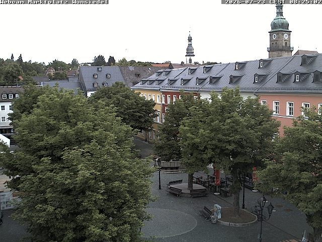 Archiv Foto Webcam Wunsiedel Marktplatz