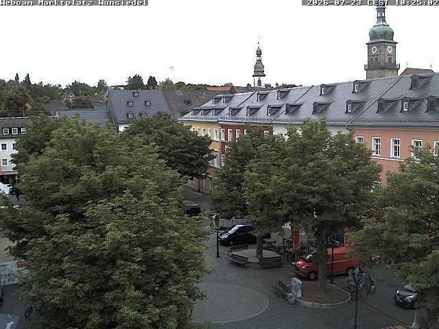 Archiv Foto Webcam Wunsiedel Marktplatz