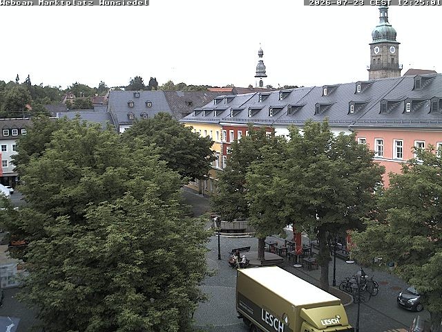 Archiv Foto Webcam Wunsiedel Marktplatz