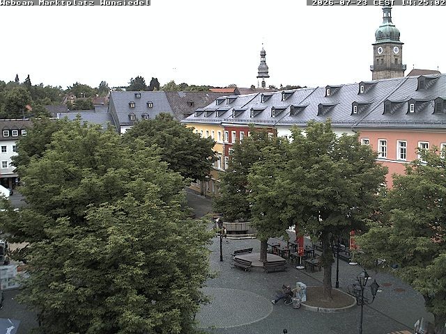 Archiv Foto Webcam Wunsiedel Marktplatz