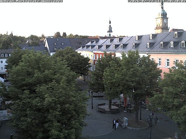 Archiv Foto Webcam Wunsiedel Marktplatz