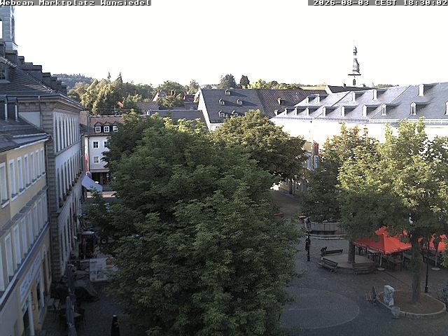 Archiv Foto Webcam Wunsiedel Marktplatz