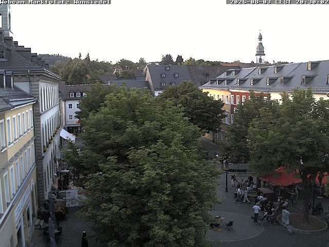 Archiv Foto Webcam Wunsiedel Marktplatz