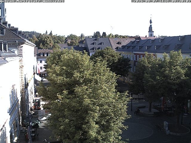 Archiv Foto Webcam Wunsiedel Marktplatz