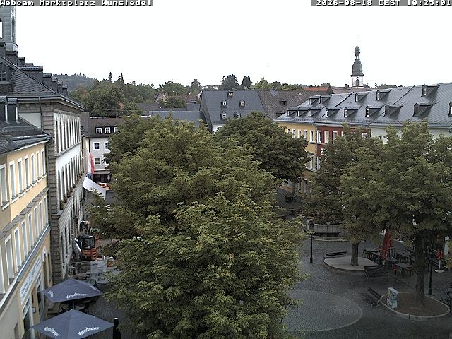Archiv Foto Webcam Wunsiedel Marktplatz