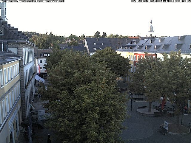 Archiv Foto Webcam Wunsiedel Marktplatz