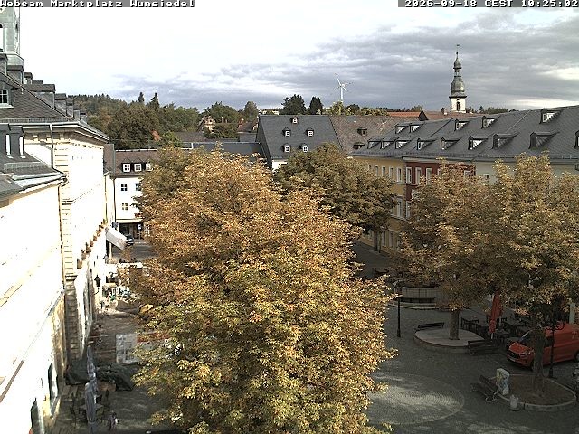 Archiv Foto Webcam Wunsiedel Marktplatz