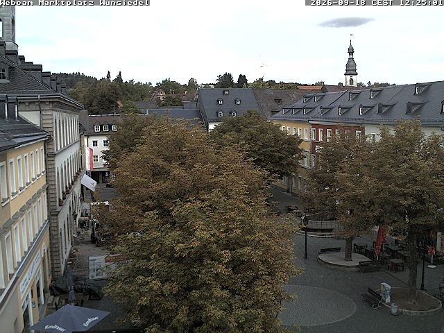 Archiv Foto Webcam Wunsiedel Marktplatz