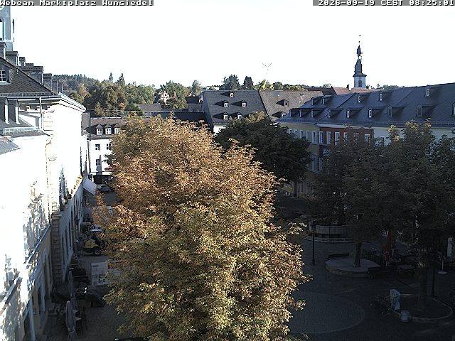 Archiv Foto Webcam Wunsiedel Marktplatz