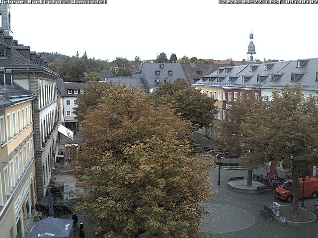 Archiv Foto Webcam Wunsiedel Marktplatz