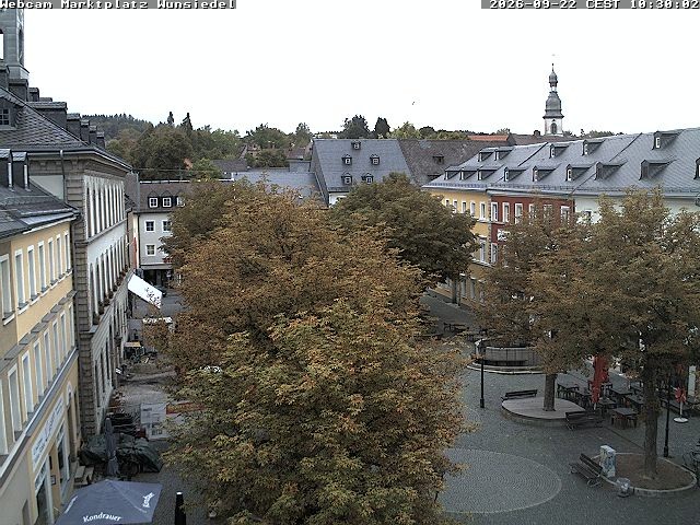 Archived image Webcam Wunsiedel market square