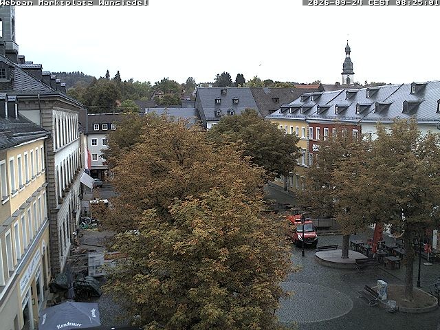 Archiv Foto Webcam Wunsiedel Marktplatz