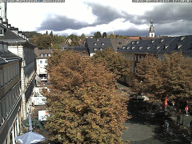 Archiv Foto Webcam Wunsiedel Marktplatz