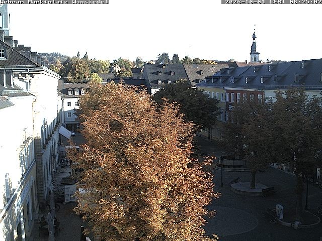 Archiv Foto Webcam Wunsiedel Marktplatz