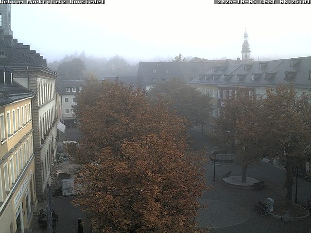Archiv Foto Webcam Wunsiedel Marktplatz