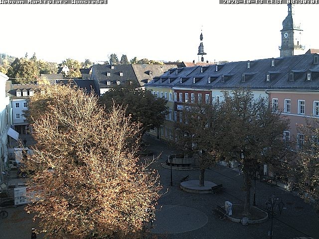 Archiv Foto Webcam Wunsiedel Marktplatz