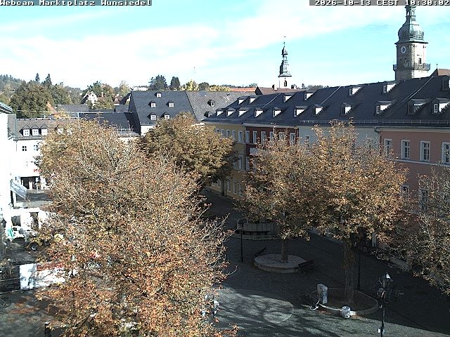 Archiv Foto Webcam Wunsiedel Marktplatz