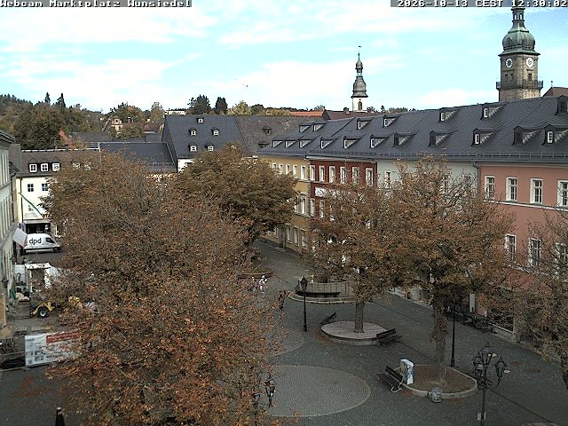 Archiv Foto Webcam Wunsiedel Marktplatz