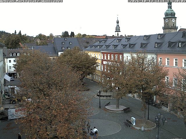 Archiv Foto Webcam Wunsiedel Marktplatz