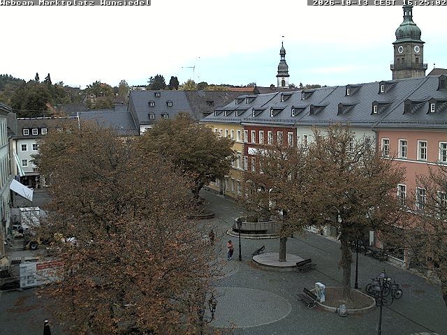 Archiv Foto Webcam Wunsiedel Marktplatz