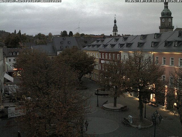 Archiv Foto Webcam Wunsiedel Marktplatz
