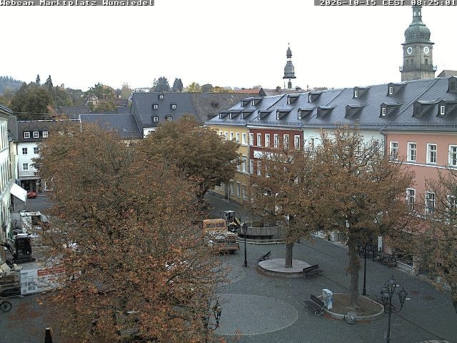 Archiv Foto Webcam Wunsiedel Marktplatz