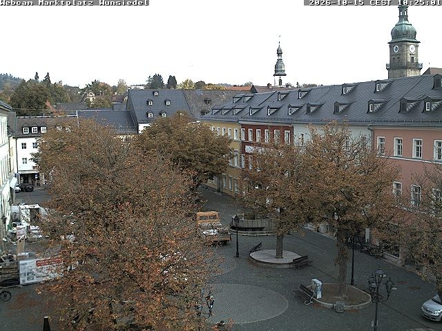 Archiv Foto Webcam Wunsiedel Marktplatz