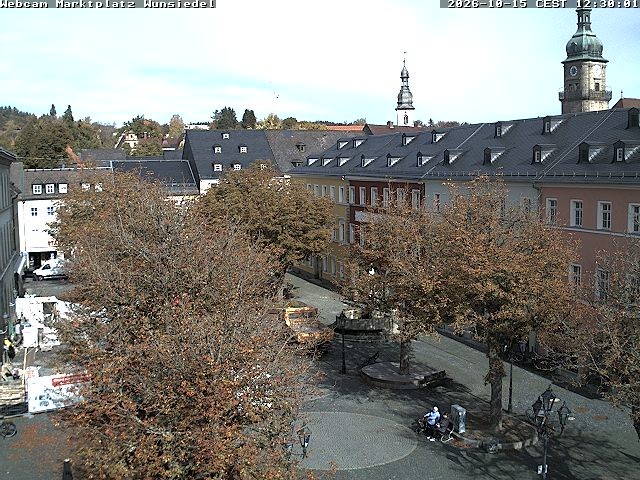 Archiv Foto Webcam Wunsiedel Marktplatz