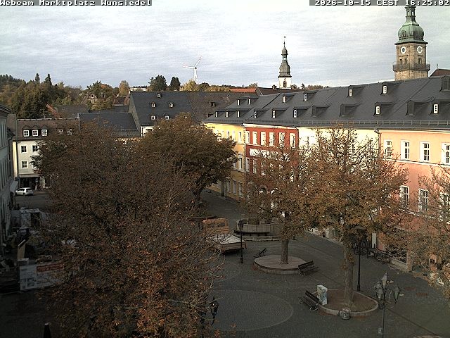 Archiv Foto Webcam Wunsiedel Marktplatz