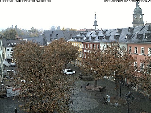 Archiv Foto Webcam Wunsiedel Marktplatz