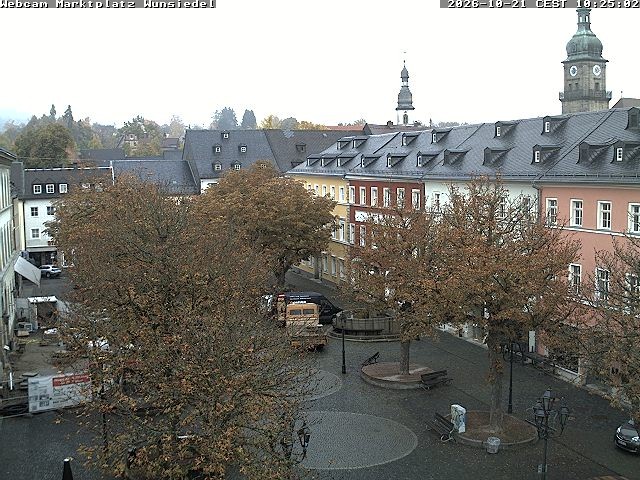 Archiv Foto Webcam Wunsiedel Marktplatz