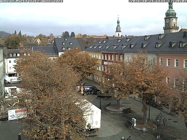 Archiv Foto Webcam Wunsiedel Marktplatz