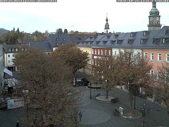 Archiv Foto Webcam Wunsiedel Marktplatz