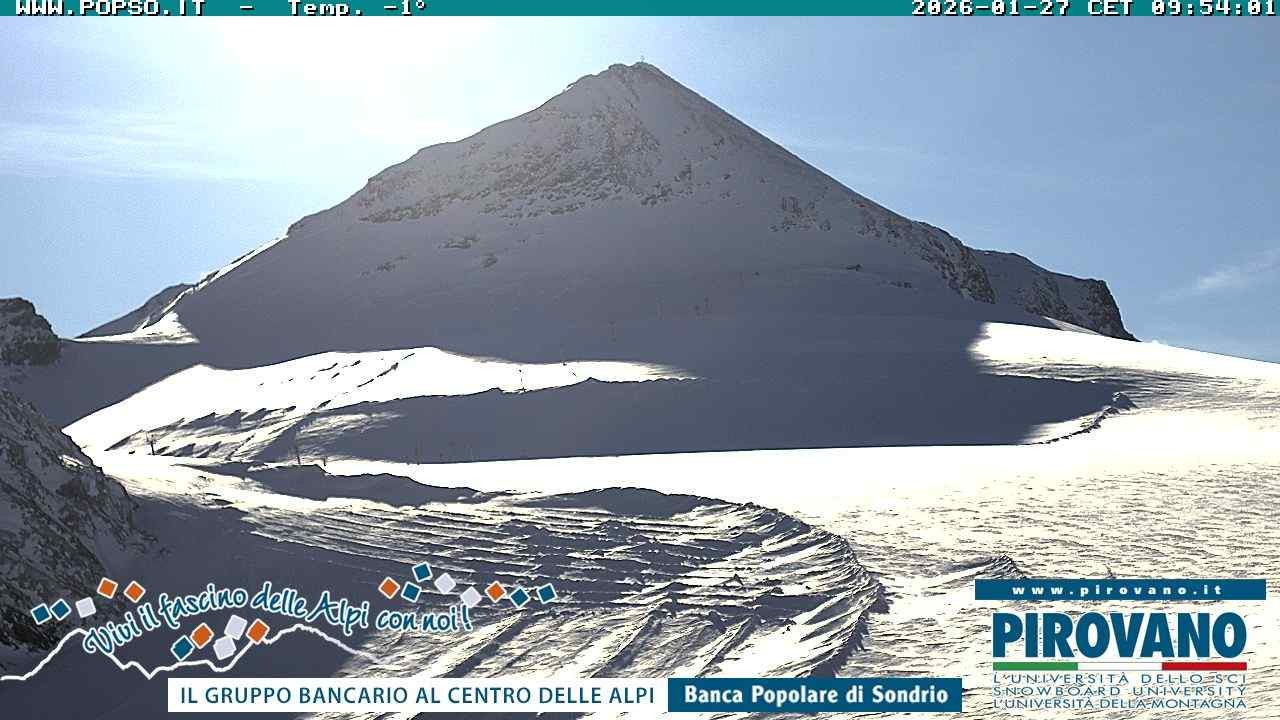 Archiv Foto Webcam Gletschersicht am Stilfser Joch