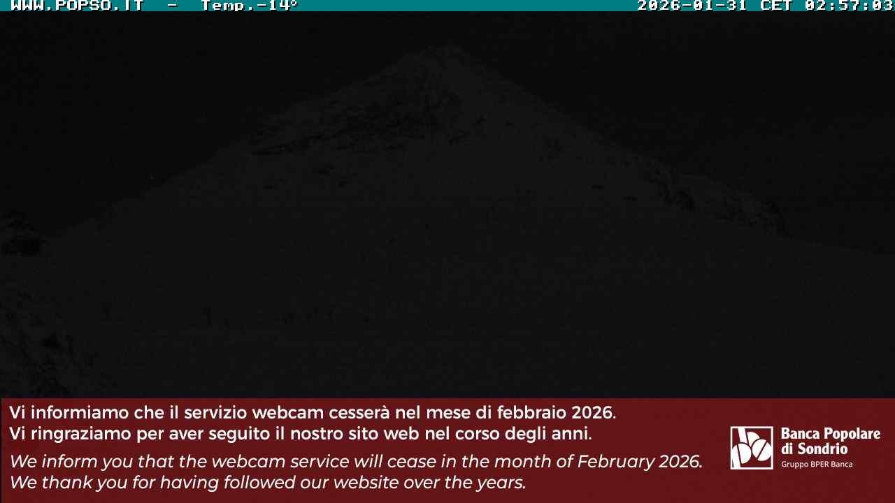 Archiv Foto Webcam Gletschersicht am Stilfser Joch