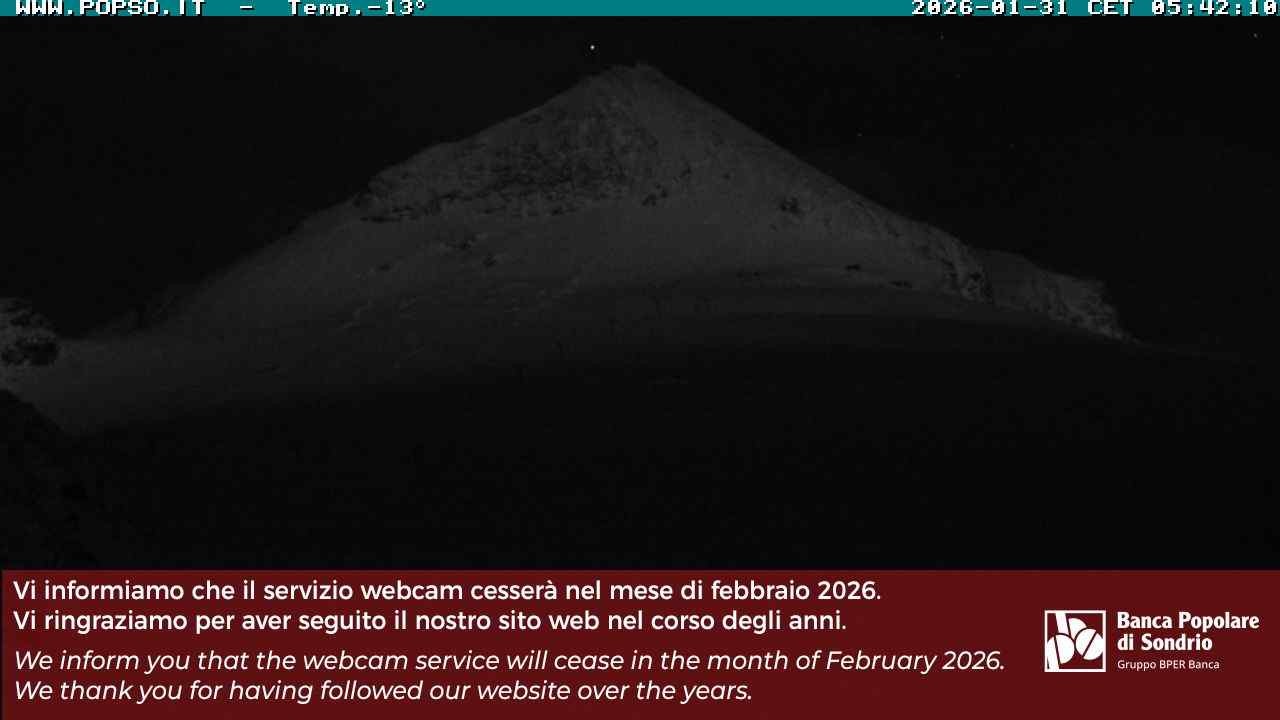 Archiv Foto Webcam Gletschersicht am Stilfser Joch