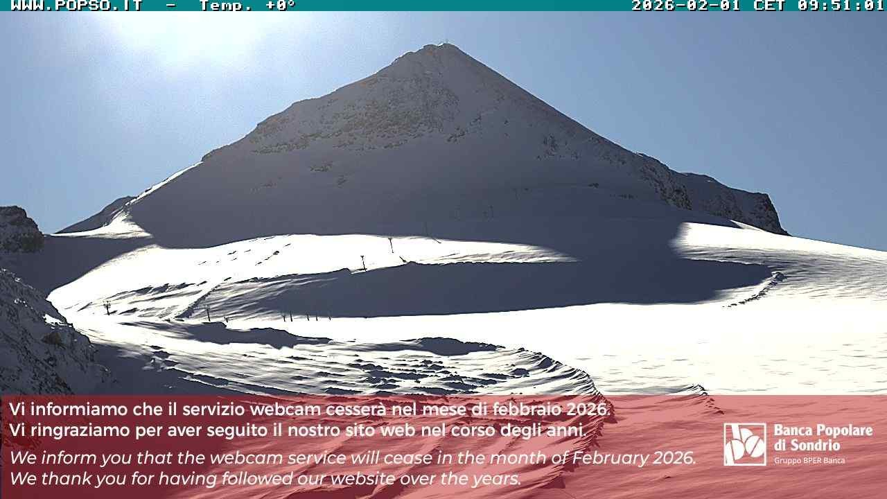 Archiv Foto Webcam Gletschersicht am Stilfser Joch