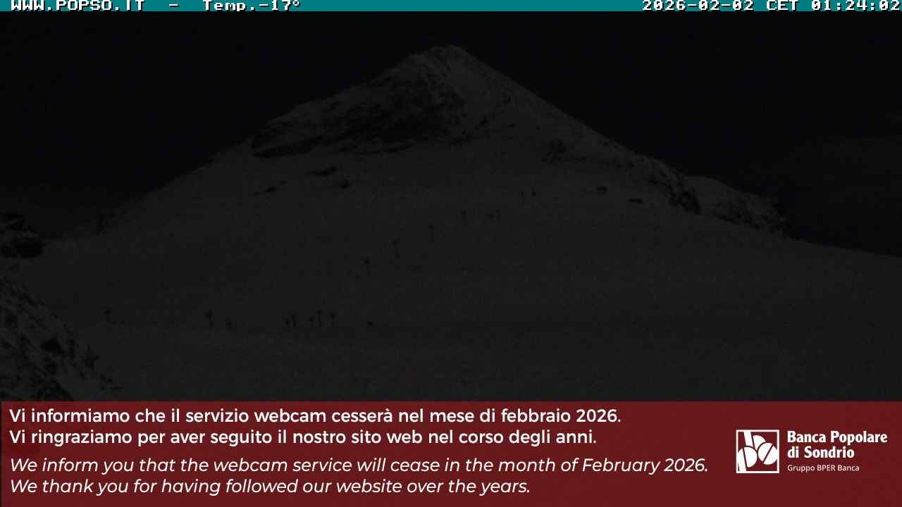 Archiv Foto Webcam Gletschersicht am Stilfser Joch