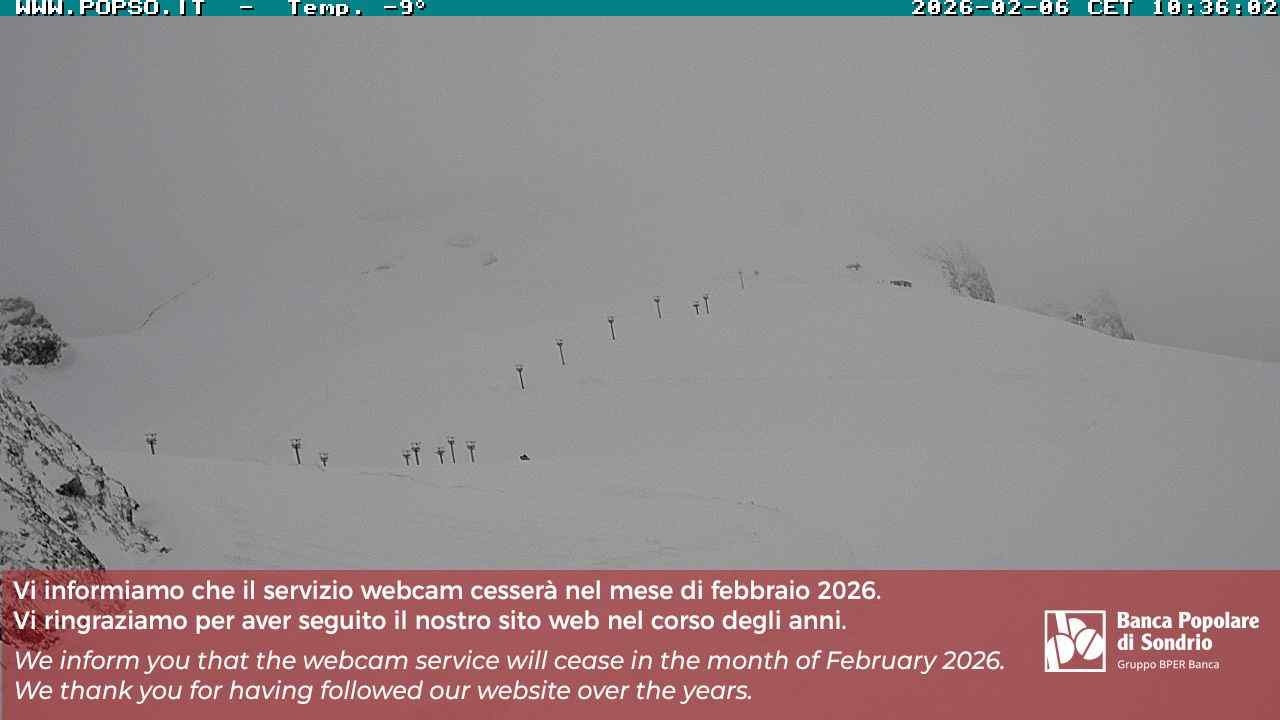 Archiv Foto Webcam Gletschersicht am Stilfser Joch