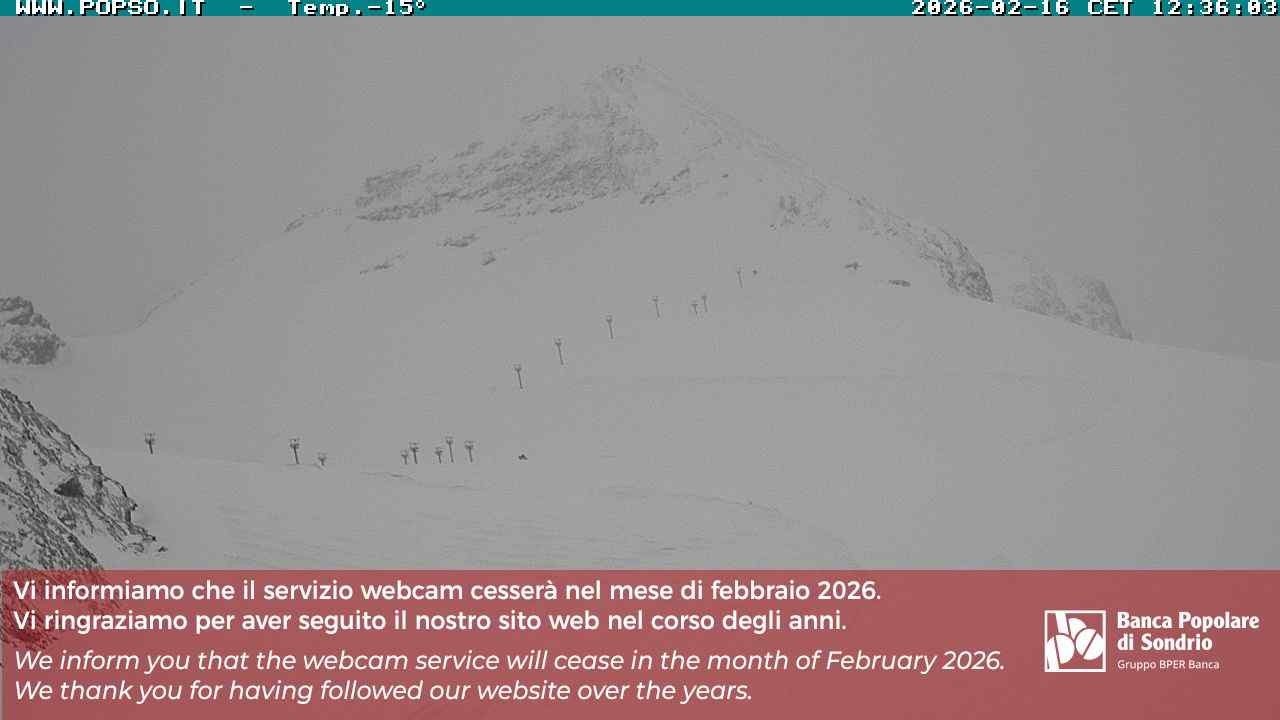 Archiv Foto Webcam Gletschersicht am Stilfser Joch