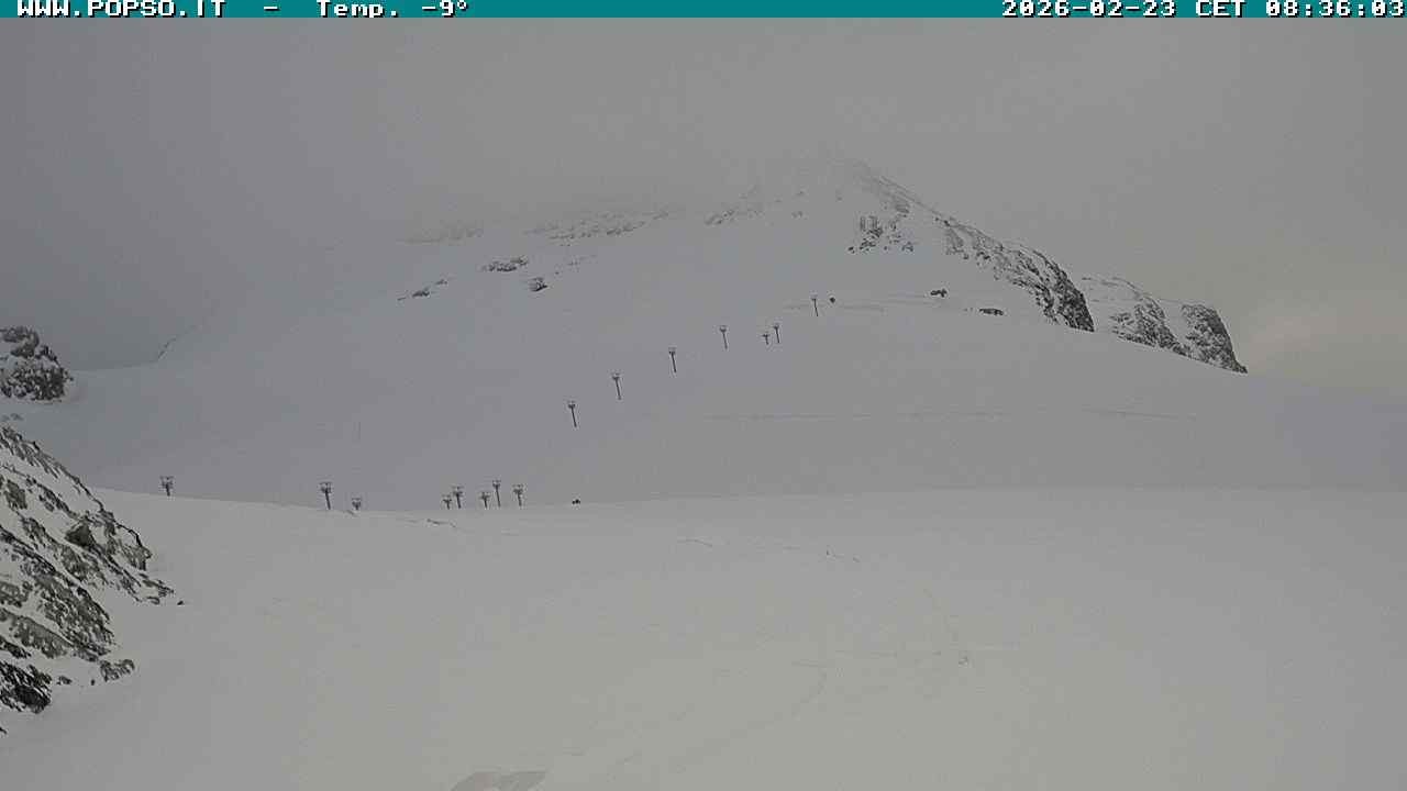 Archiv Foto Webcam Gletschersicht am Stilfser Joch