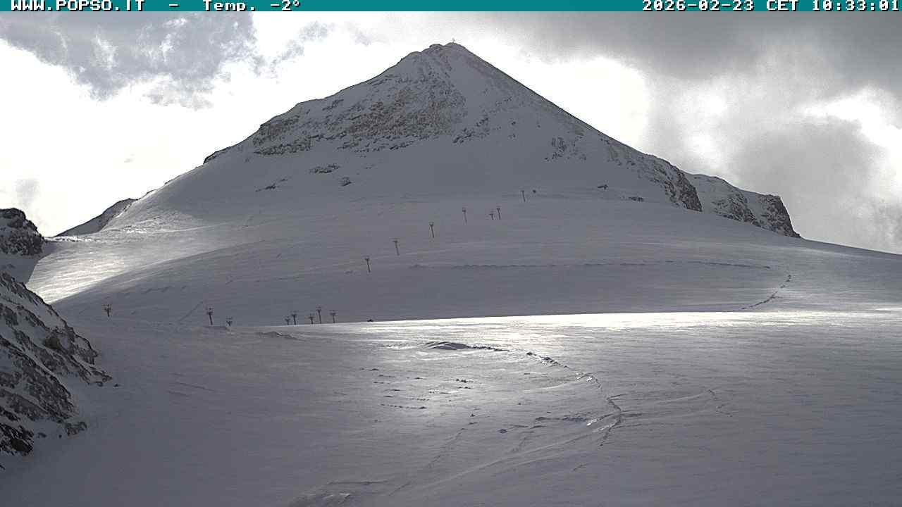 Archiv Foto Webcam Gletschersicht am Stilfser Joch