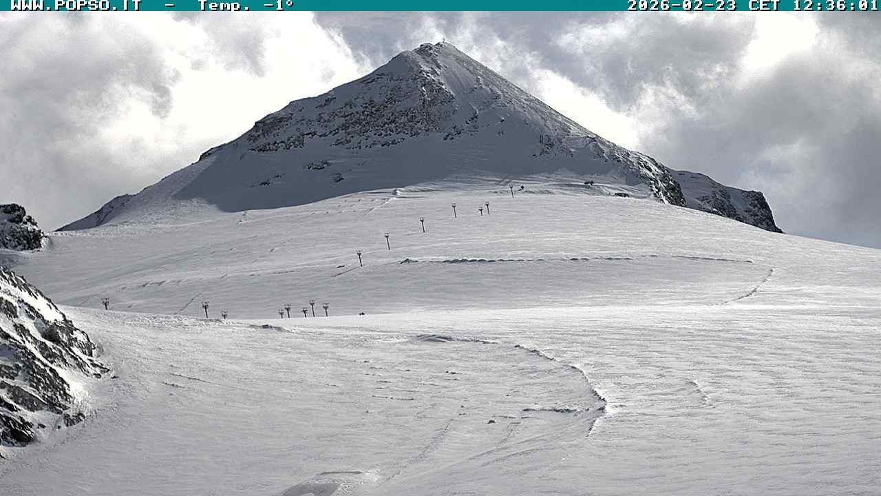 Archiv Foto Webcam Gletschersicht am Stilfser Joch