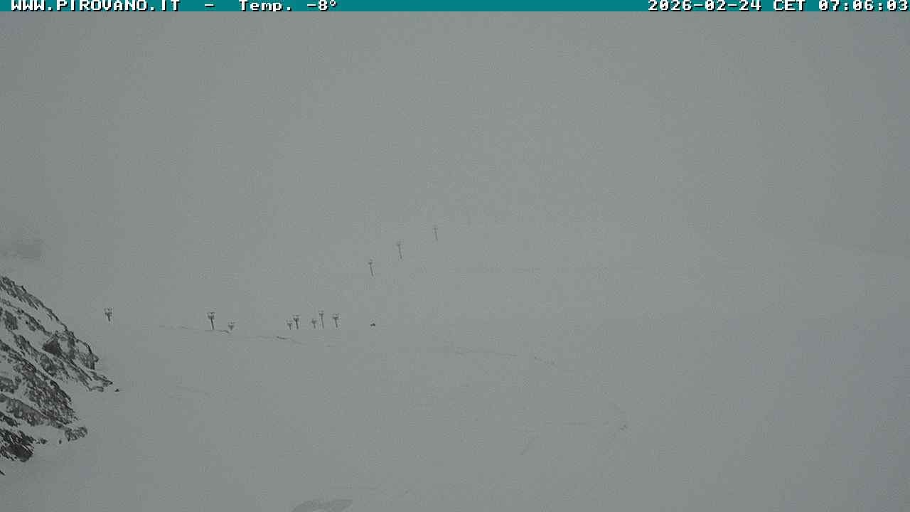 Archiv Foto Webcam Gletschersicht am Stilfser Joch