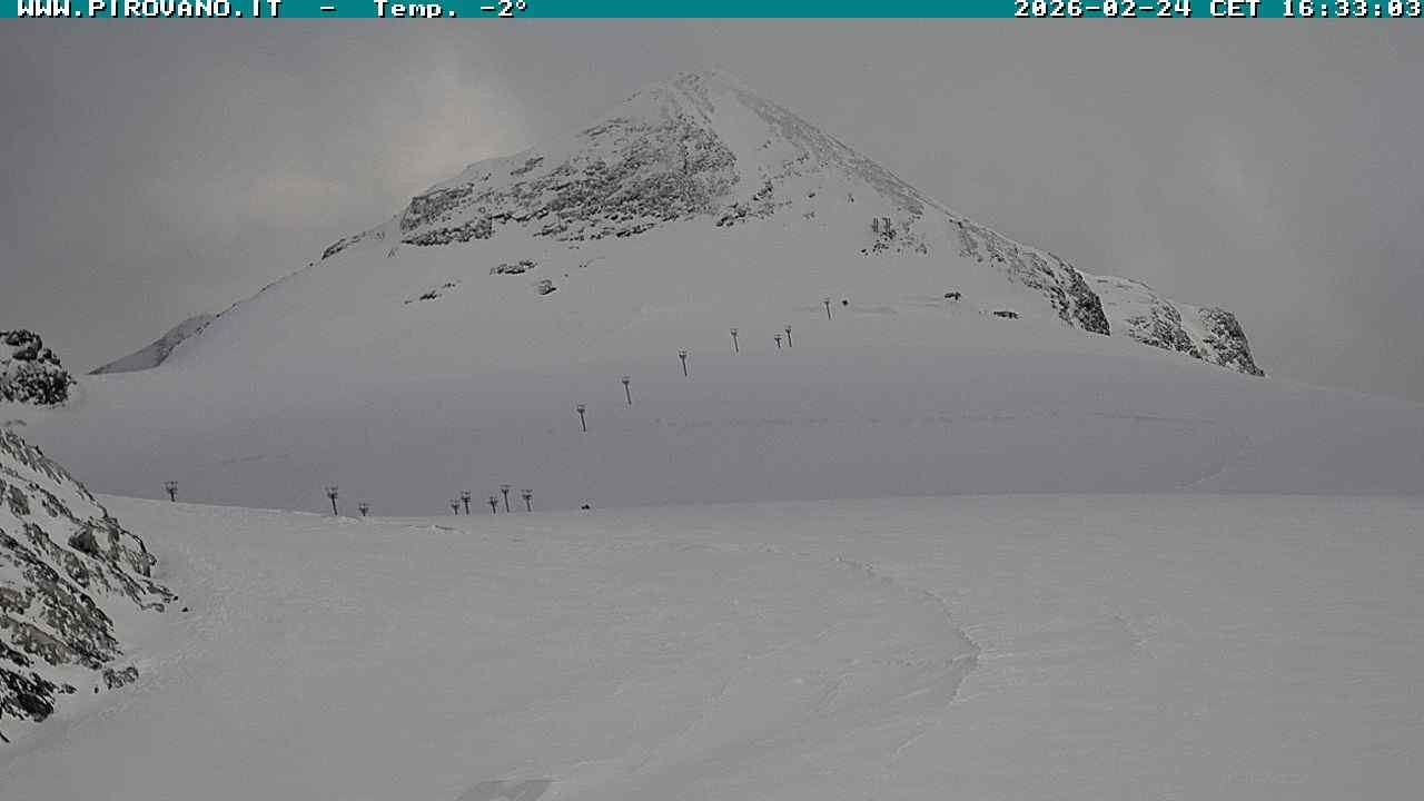 Archiv Foto Webcam Gletschersicht am Stilfser Joch